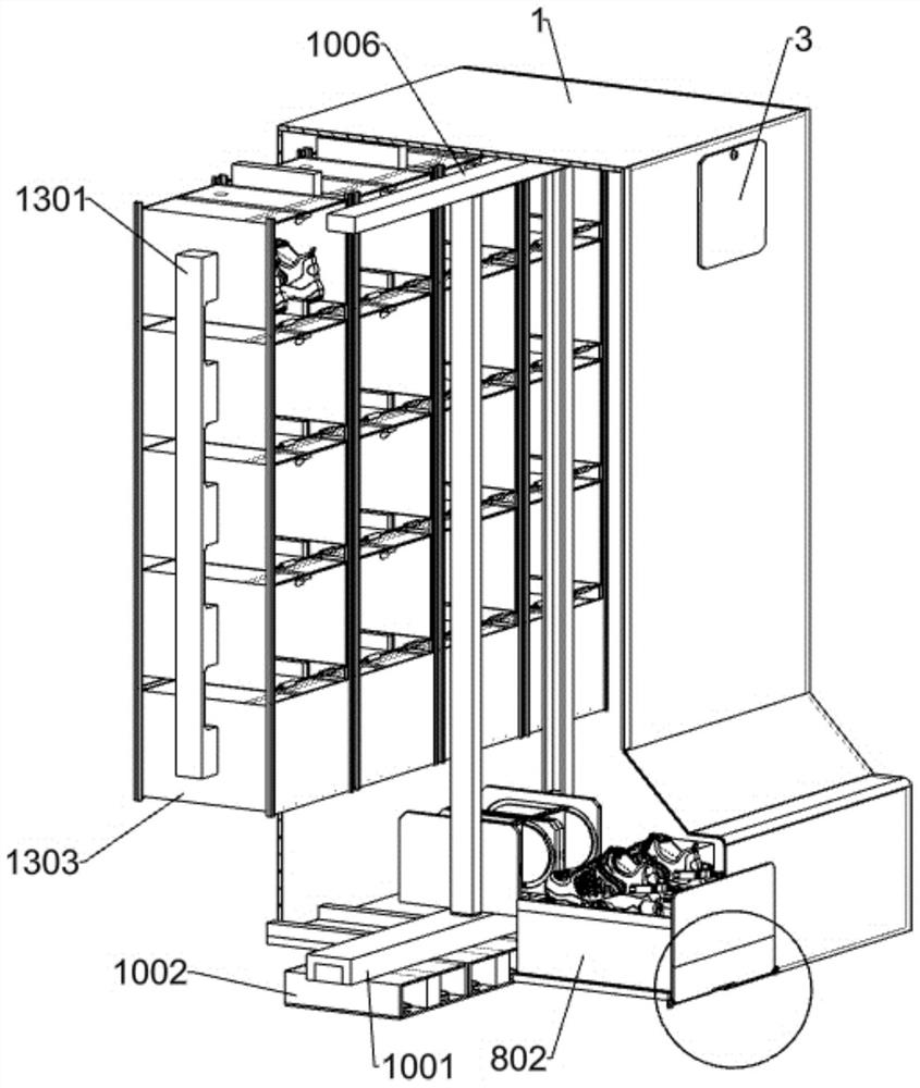 Intelligent shoe cabinet with disinfection function based on intelligent home