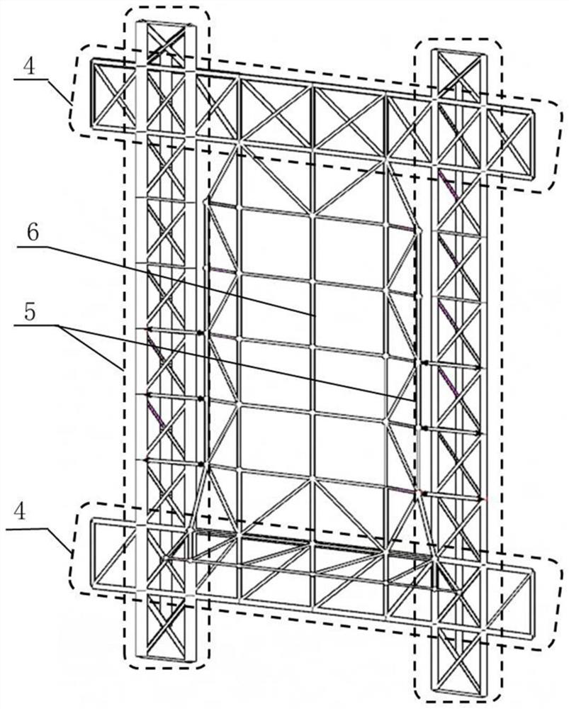 Green energy-saving large-span roof structure system and roof system