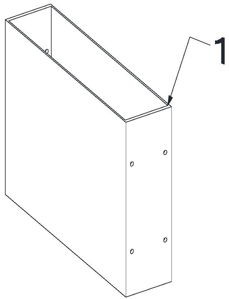 A kind of curved wood member chain plate type steel plywood connection node and node construction method