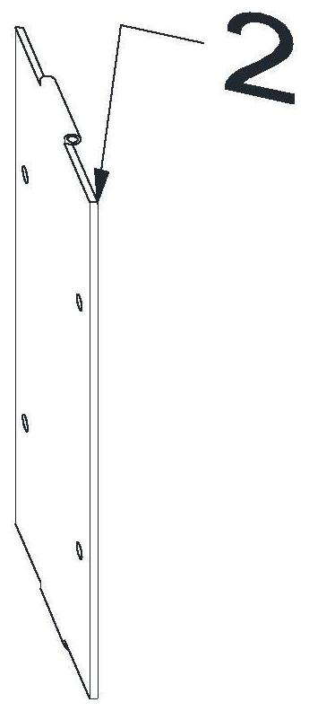 A kind of curved wood member chain plate type steel plywood connection node and node construction method