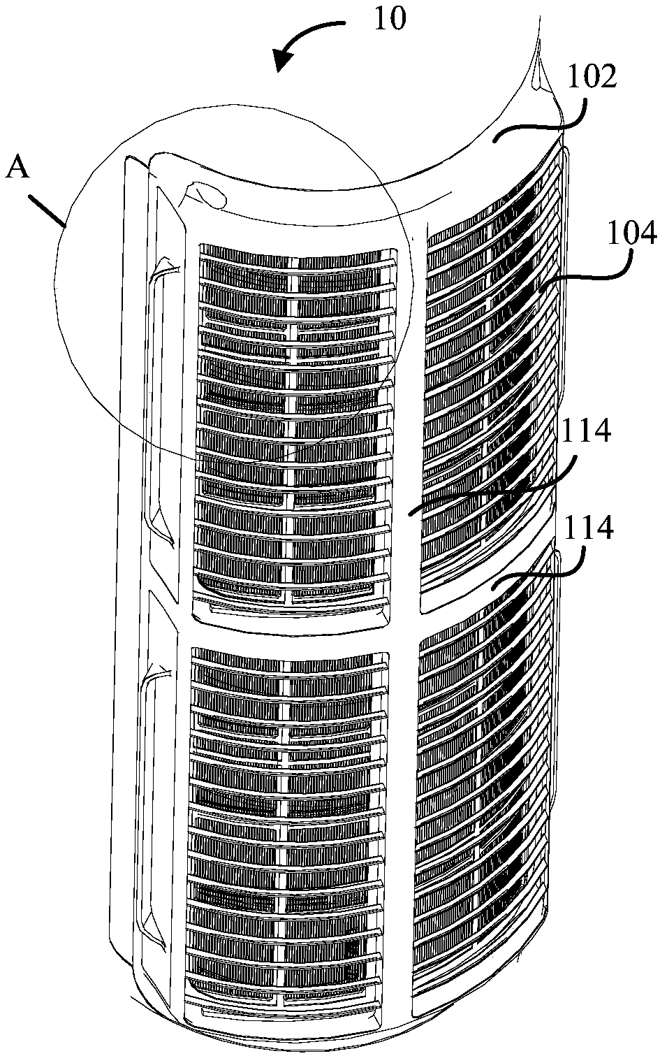 Purification module and air conditioner