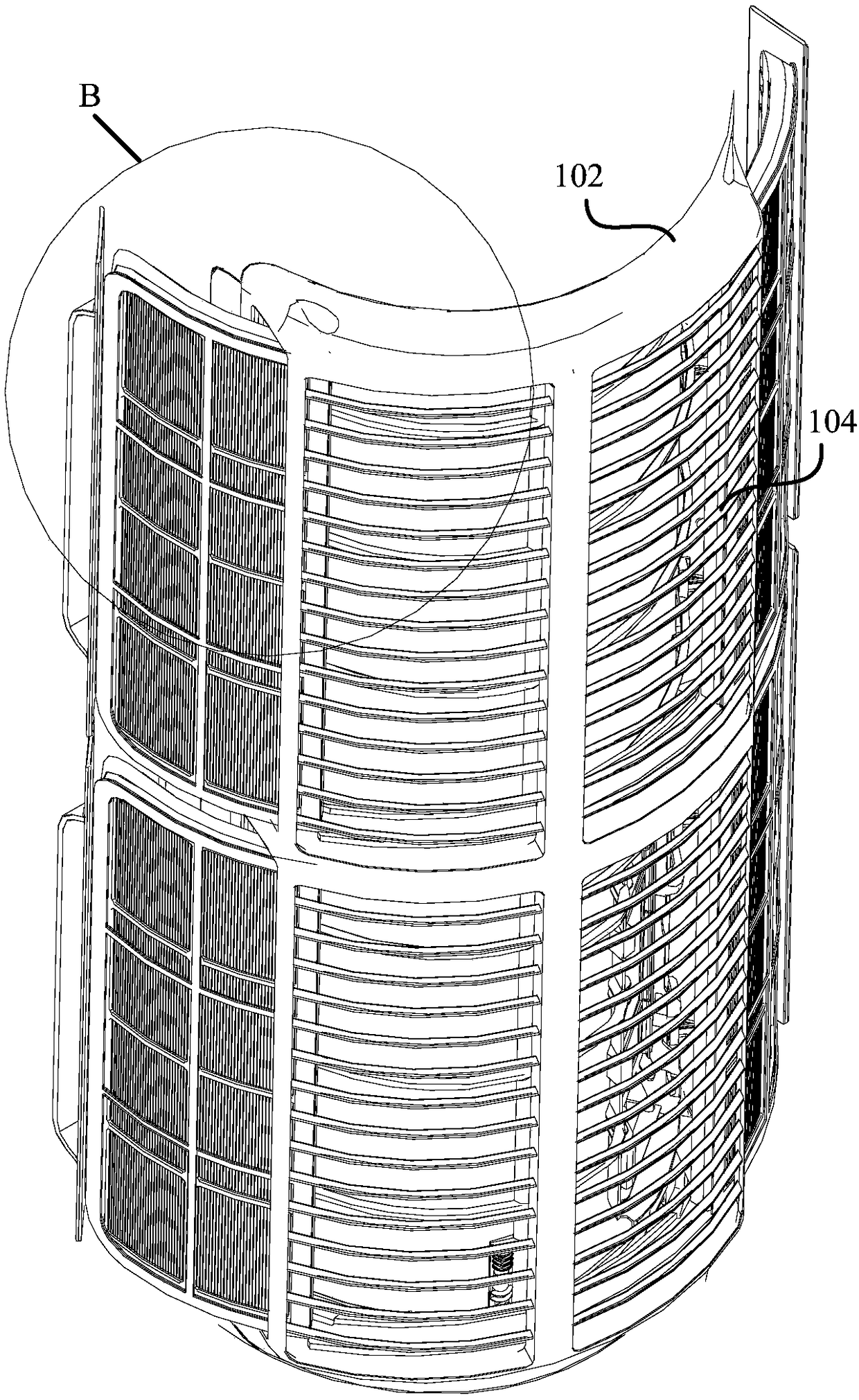 Purification module and air conditioner