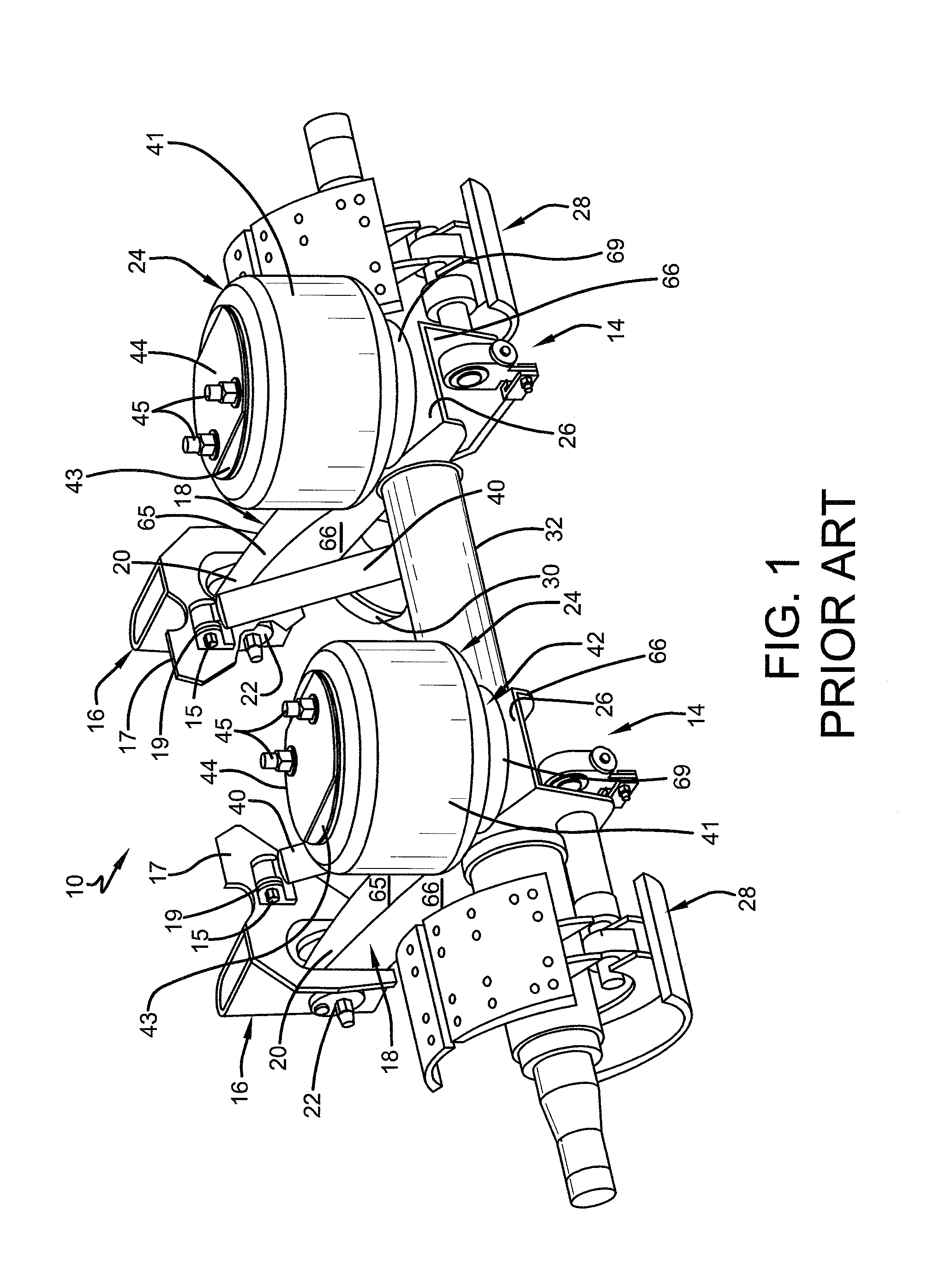 Air spring with damping characteristics for heavy-duty vehicles