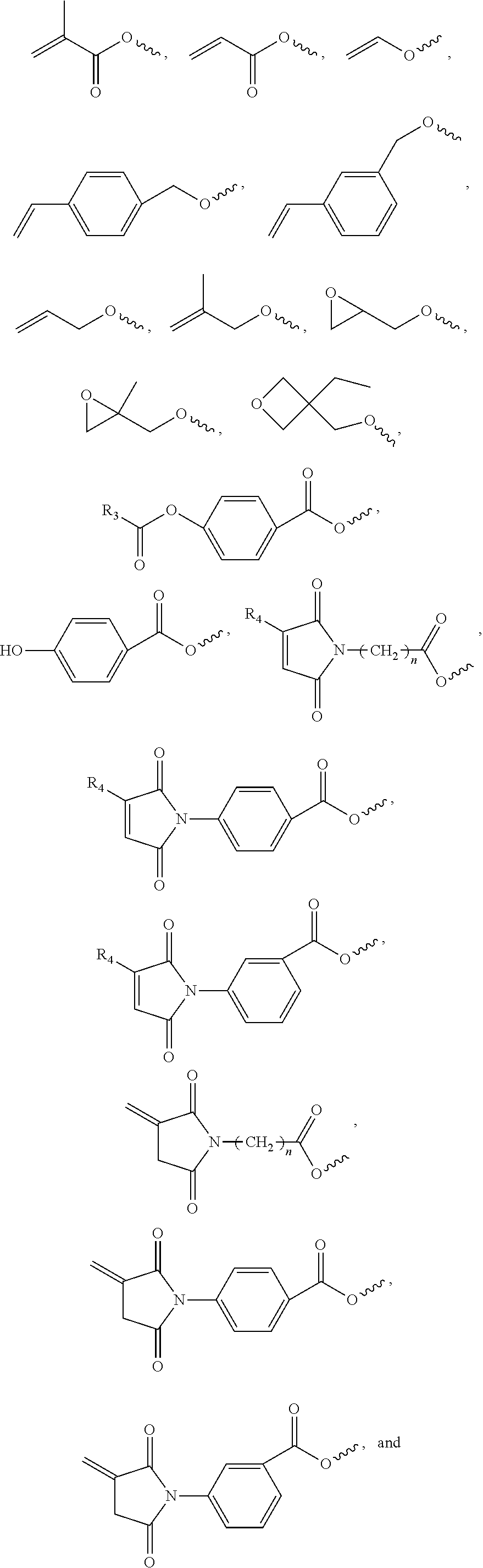 Monomers derived from pentacyclopentadecane dimethanol