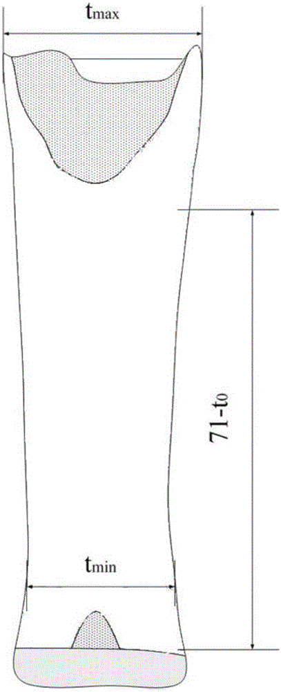 Method for judging plasticity index of material in rapid deformation process through drop-weight tear test (DWTT)