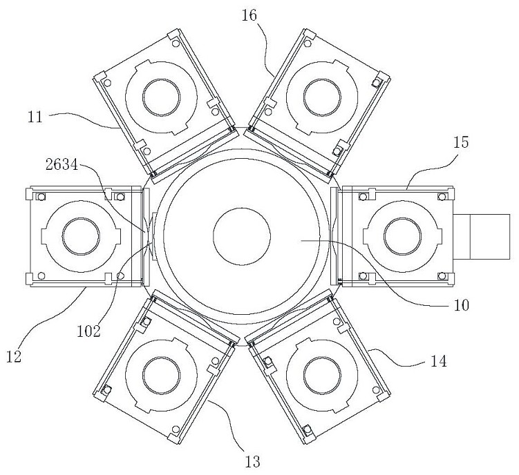 a demoulding mechanism