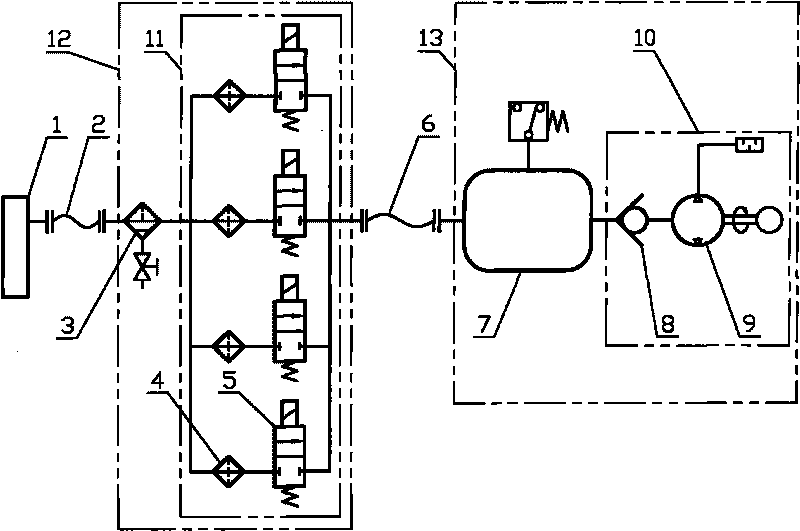 Vacuum exhaust system for die casting