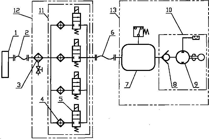 Vacuum exhaust system for die casting