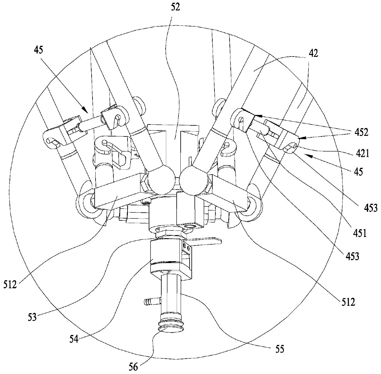 Parallel mechanism arm