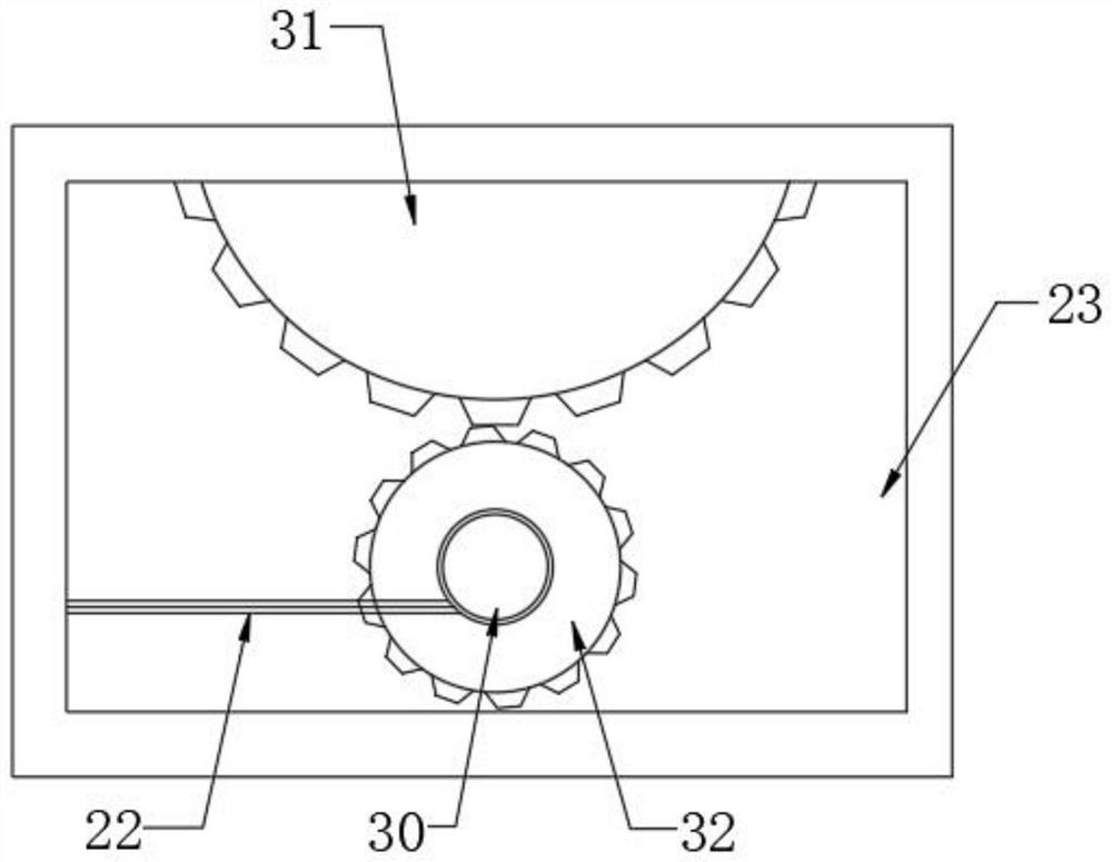 Auxiliary device for preventing deformation of adjacent building foundation of urban railway