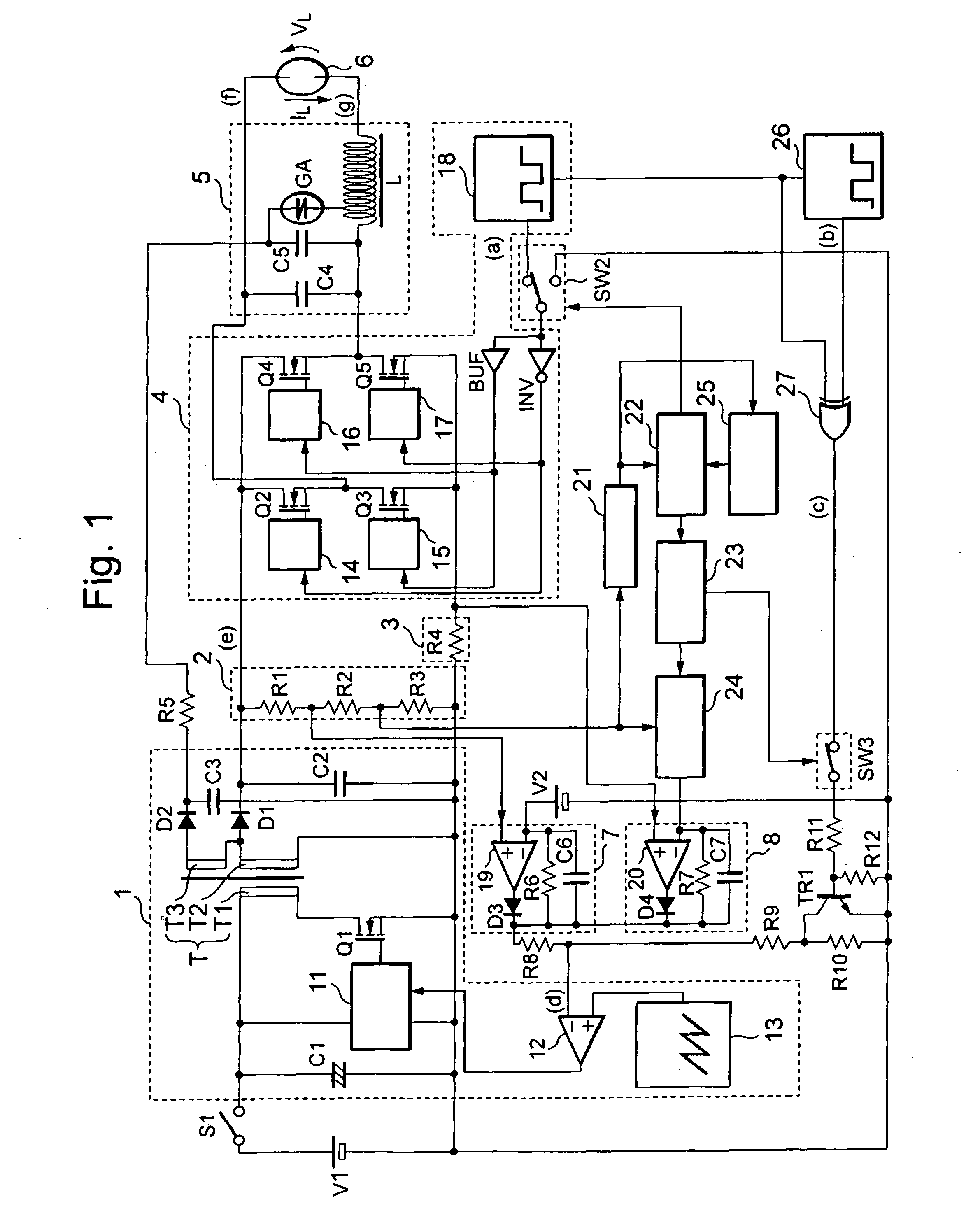 Lighting device for discharge lamp