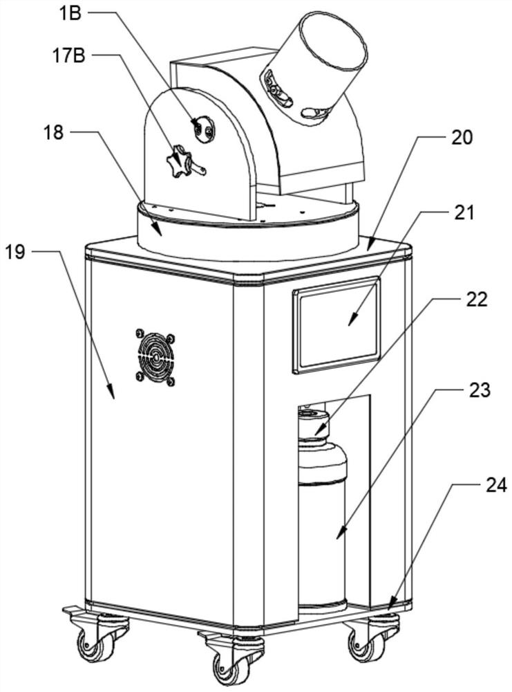 Hydrogen peroxide sterilizer based on high-frequency high-voltage arc technology