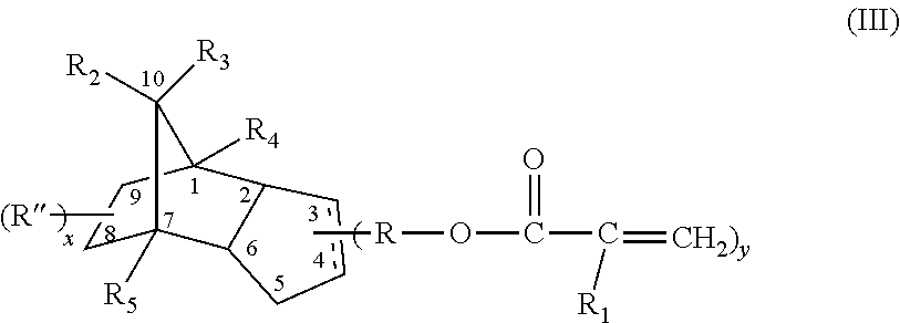 Hot melt compositions with improved etch resistance