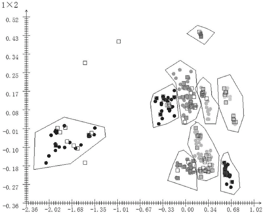 A detection method for multi-category properties of oil based on pattern recognition and spectral mapping