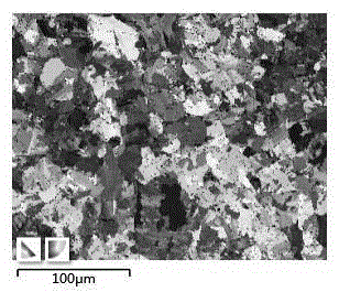 Preparation method of Cr-Mo steel EBSD sample