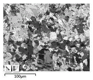 Preparation method of Cr-Mo steel EBSD sample