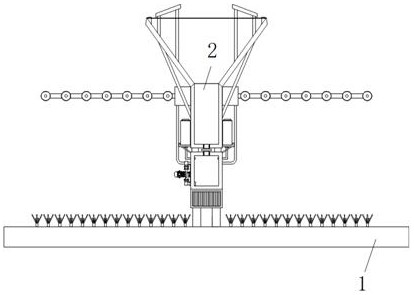 Integrated equipment for allium senescens field management