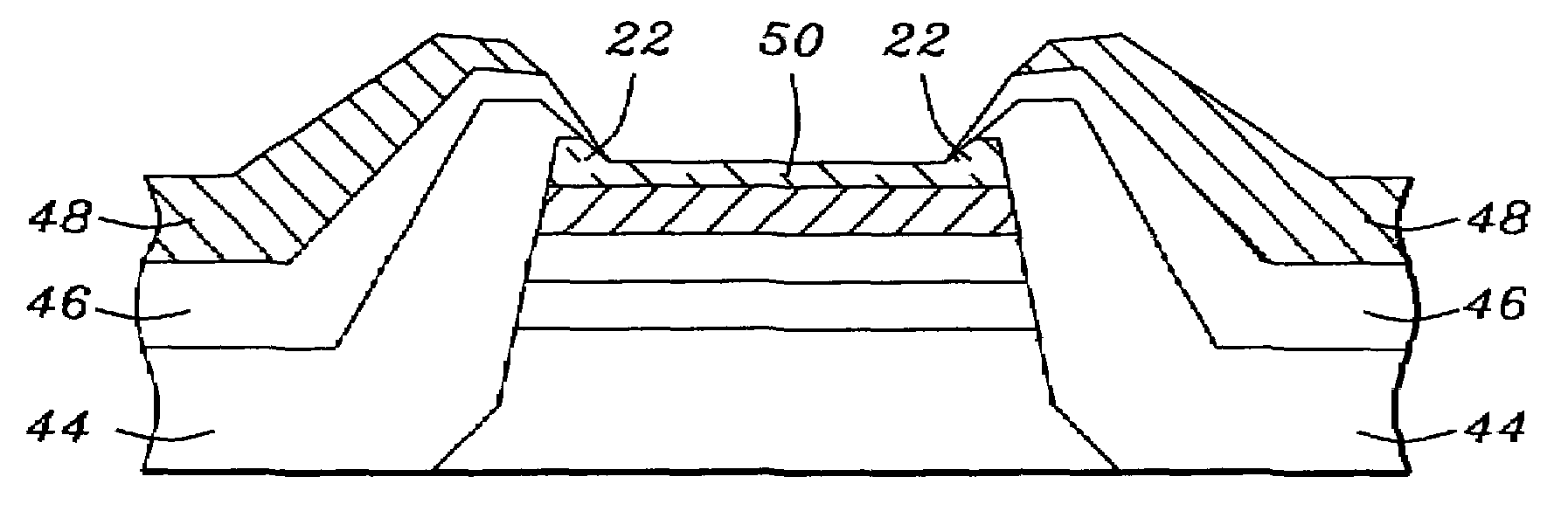 Method to make abutted junction GMR head without lead shunting