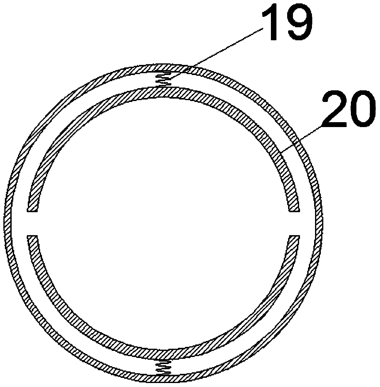 Temperature-controllable medicine oscillating device for surgical nursing