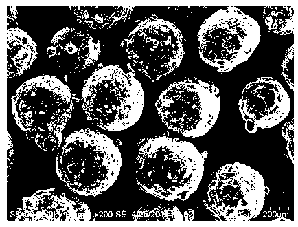 Recoverable float type Pt-TiO2/ floating bead photocatalyst and preparation method thereof