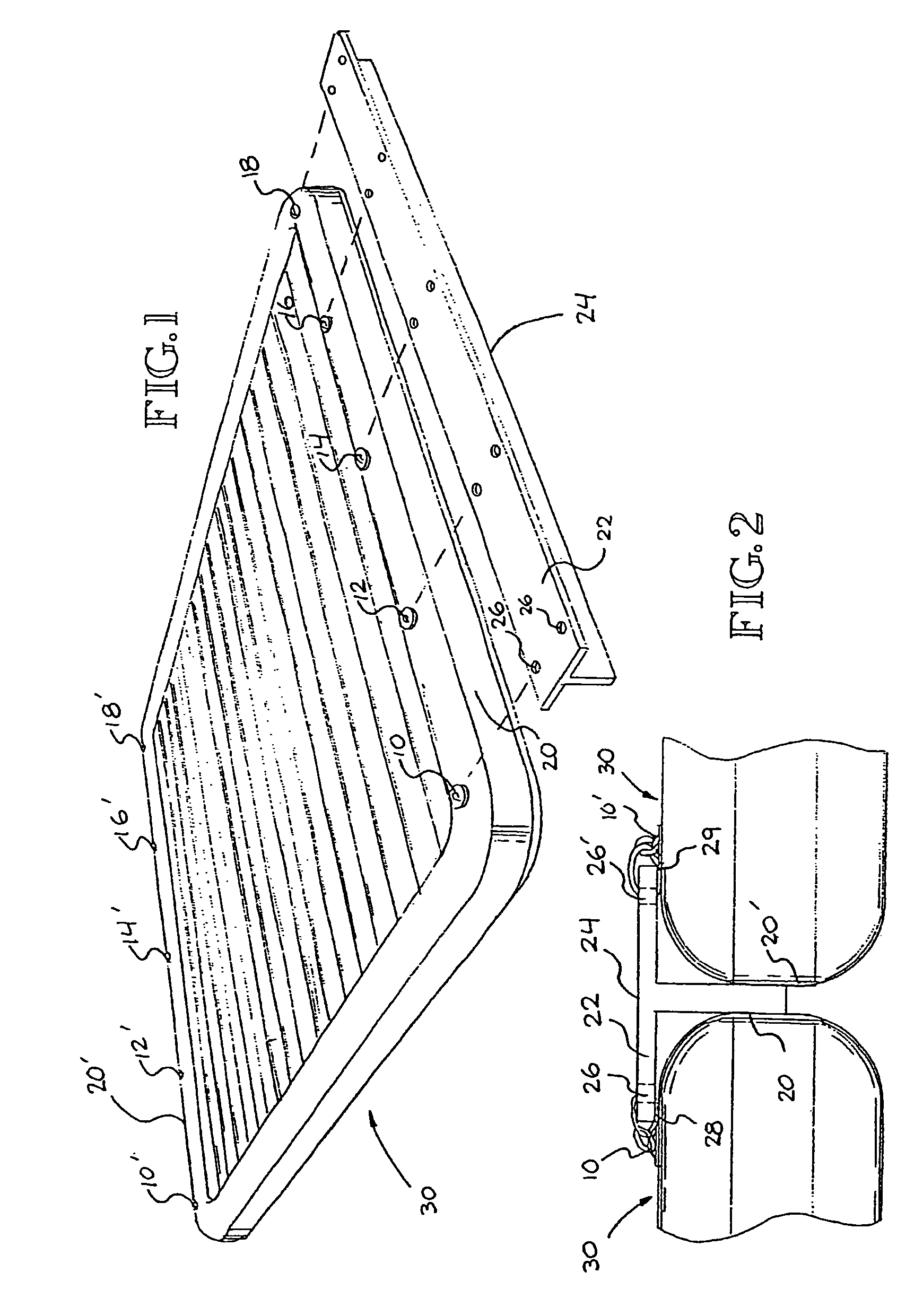 Modular floating swim platforms