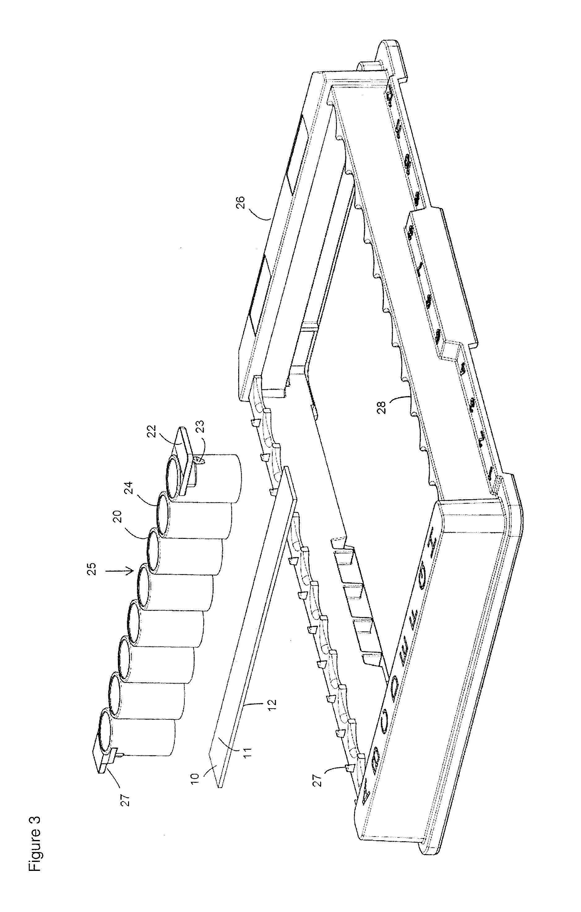 Spotting plate and process for its production