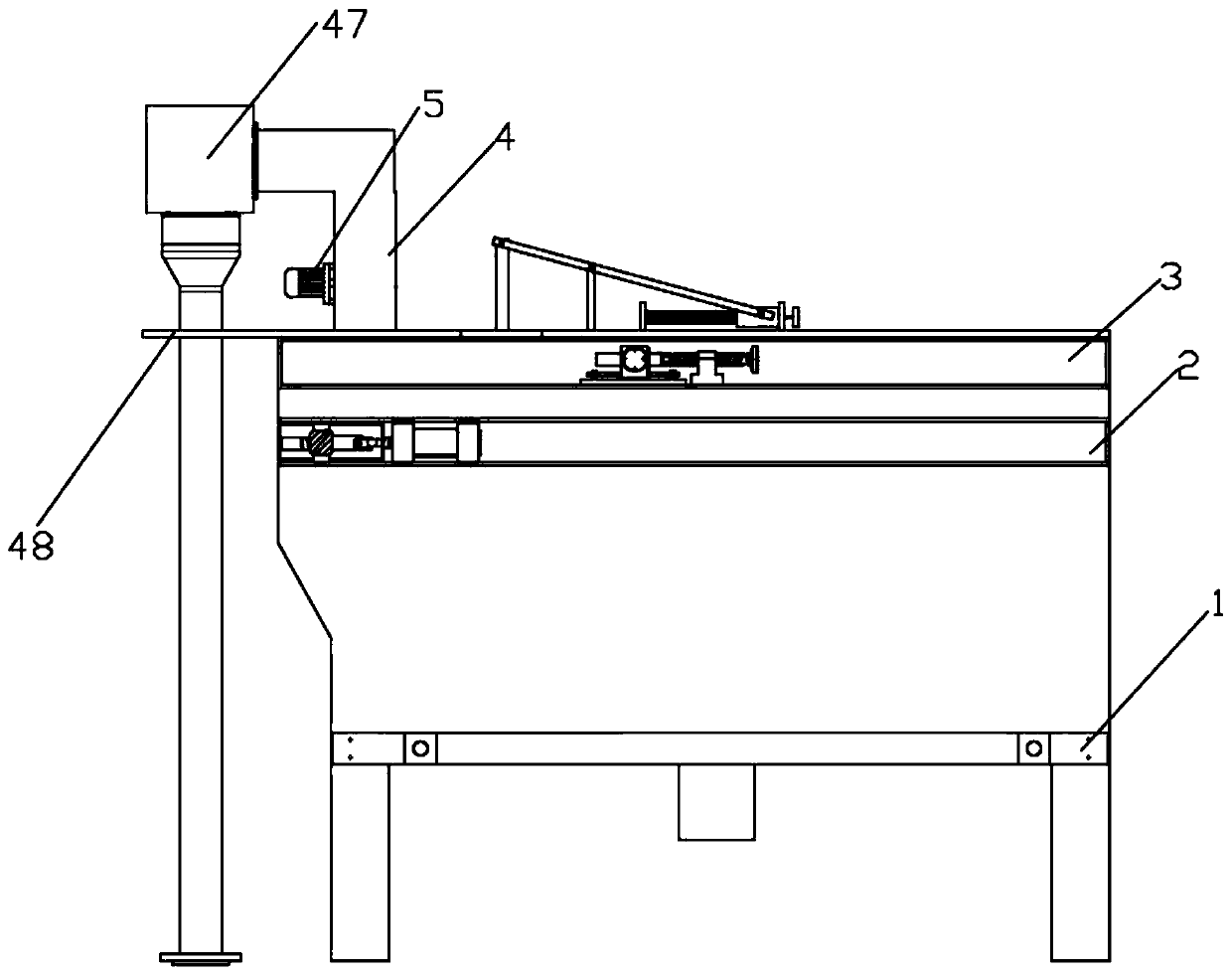 A river sludge dredging treatment equipment