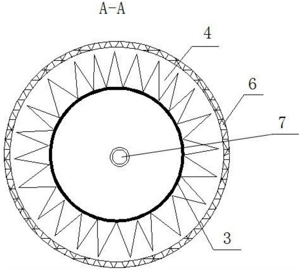 Two-stage integrated composite filter element for oil product filtering