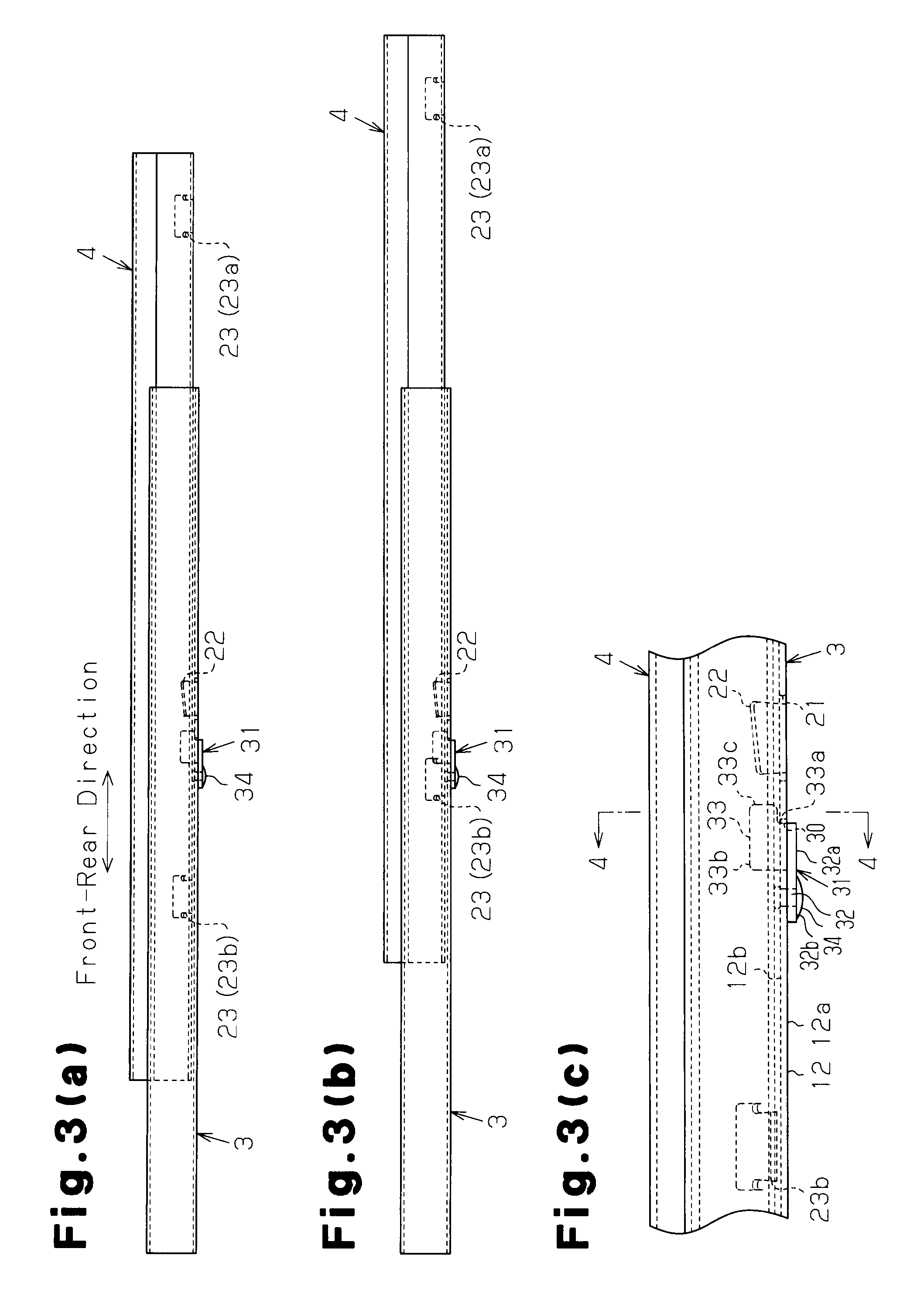 Vehicle seat slide device