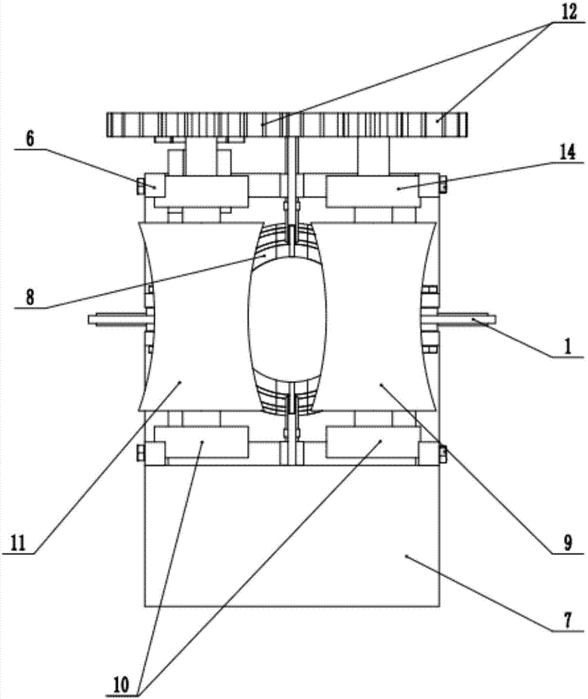 Sugarcane peeling device