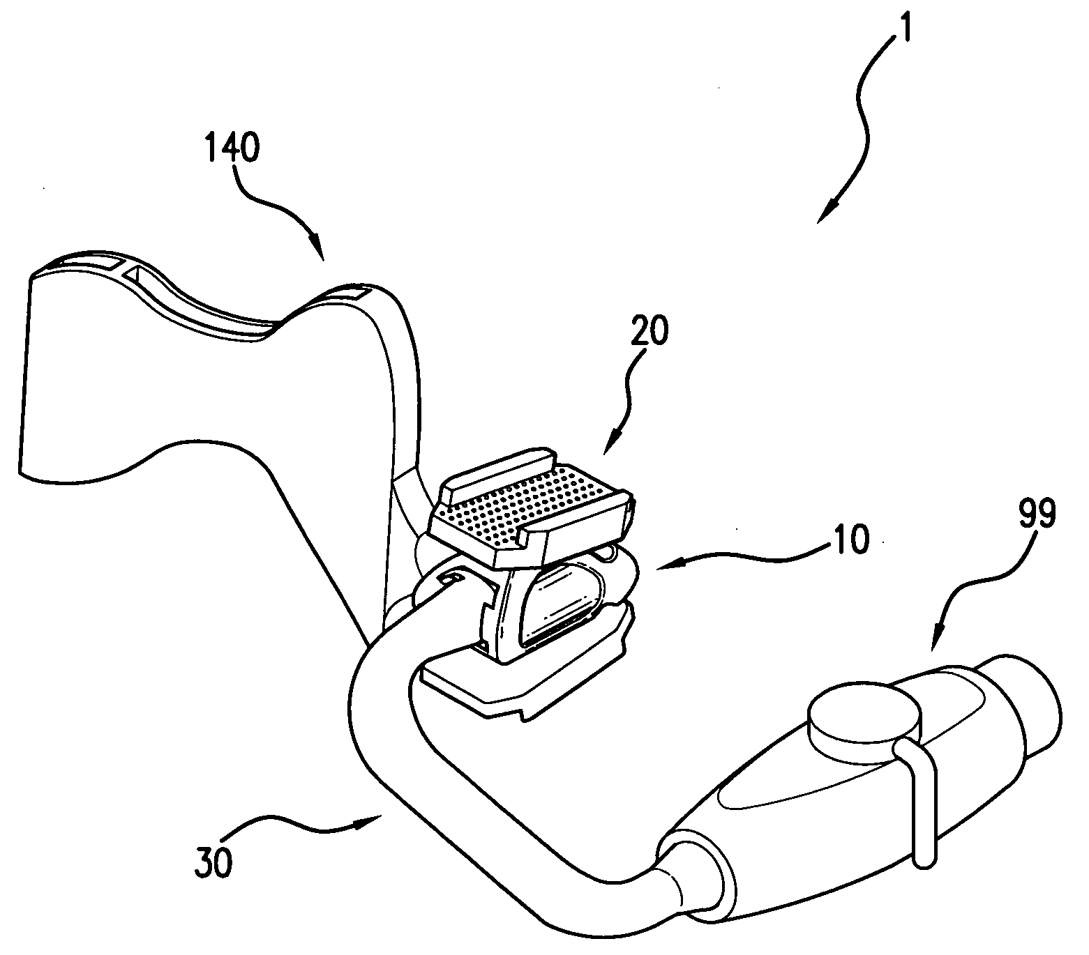 Intra-oral device and method