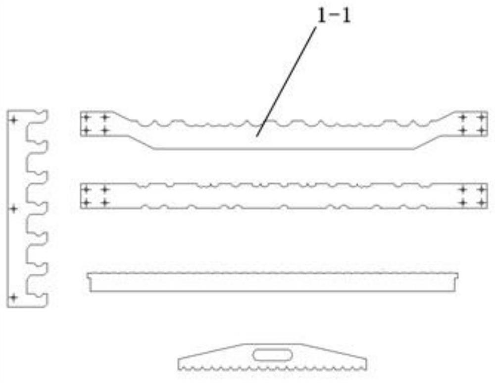 Bridge stand column support-free construction method