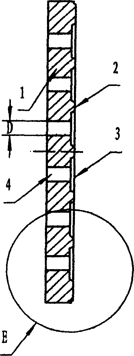 Energy-saving ceramic fire resistant bearing board