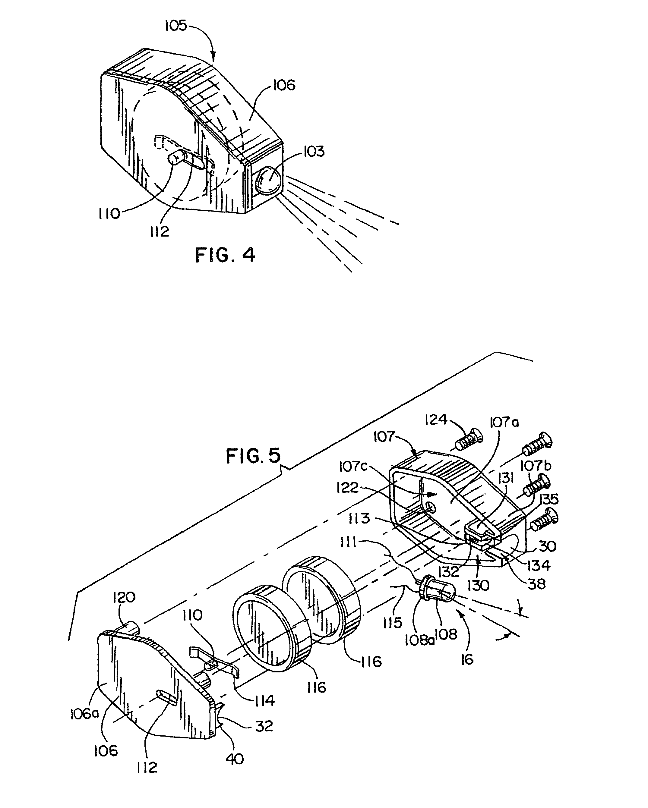 Lighted reading glasses