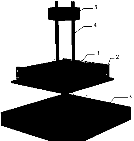 Light curing 3D printing device and printing method