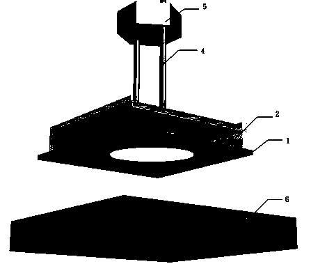 Light curing 3D printing device and printing method