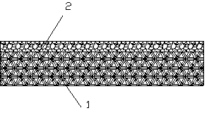 Coating film with large moisture permeability