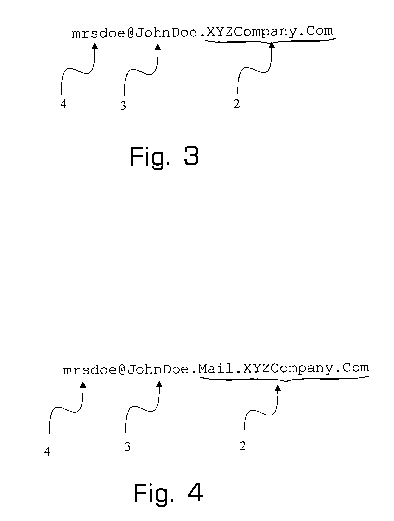 System for processing electronic mail messages with specially encoded addresses