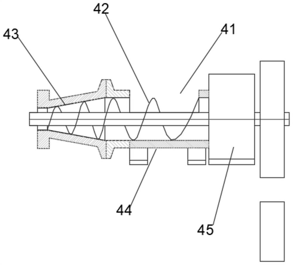 Double-screw puffing system based on feed production