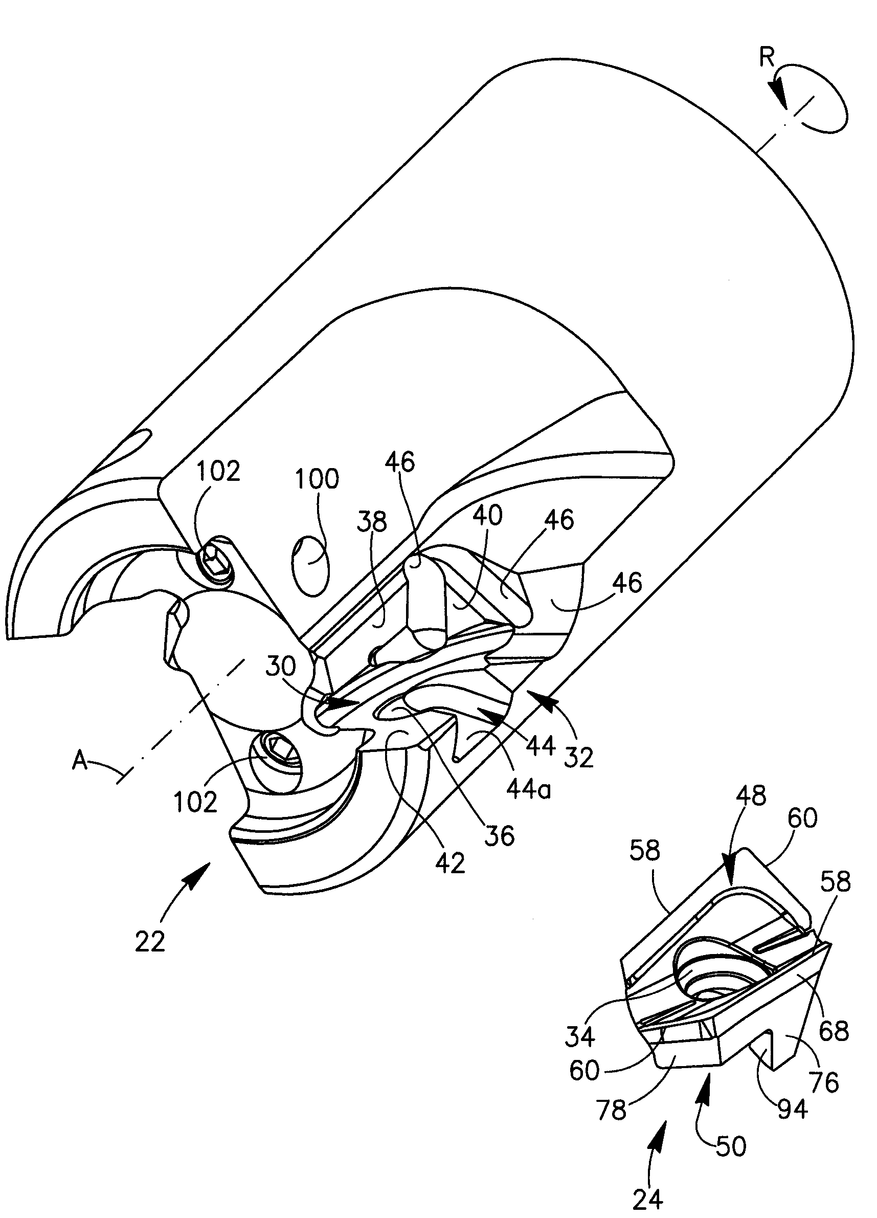 Cutting Insert and Cutting Tool Therefor