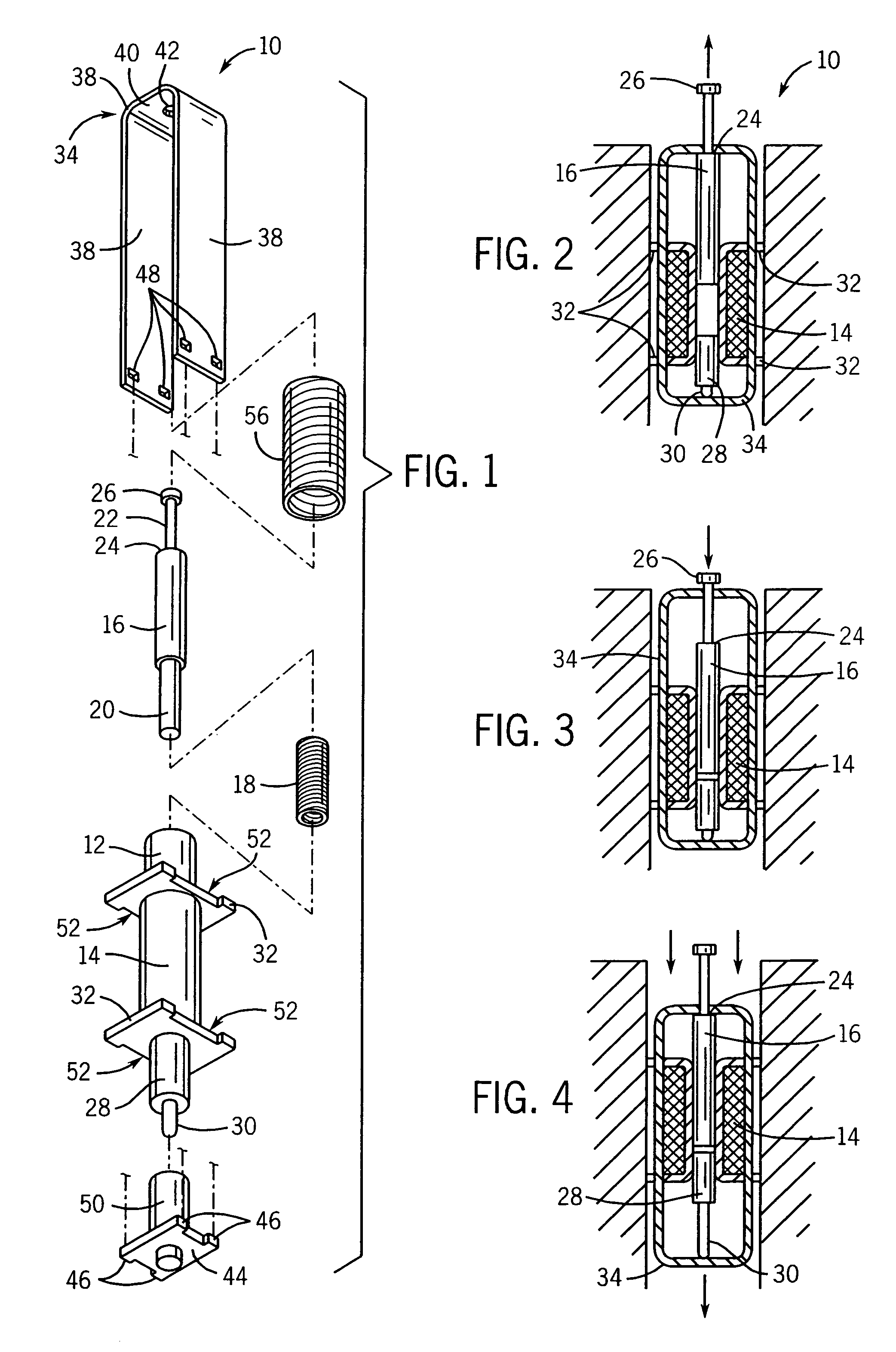 Fast engage, slow release electrical actuator