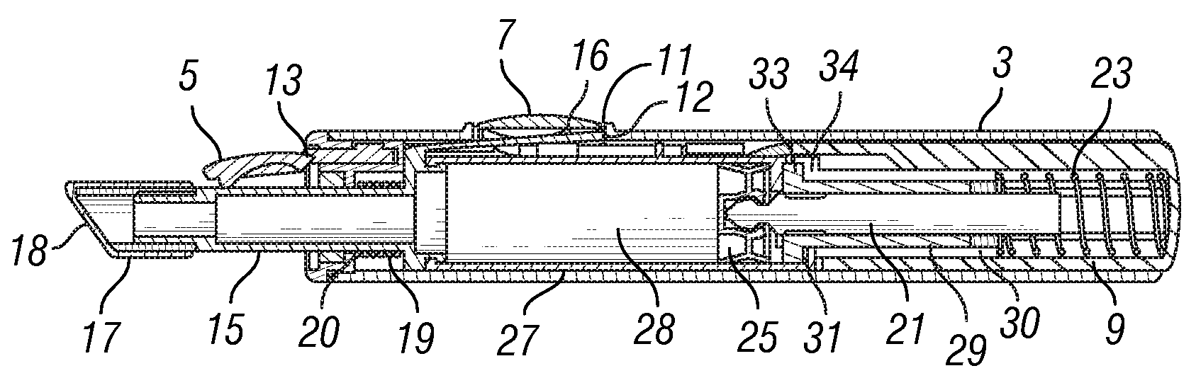 Retractable Substance Dispenser