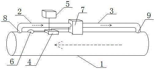 Intelligent anti-freeze water pipe