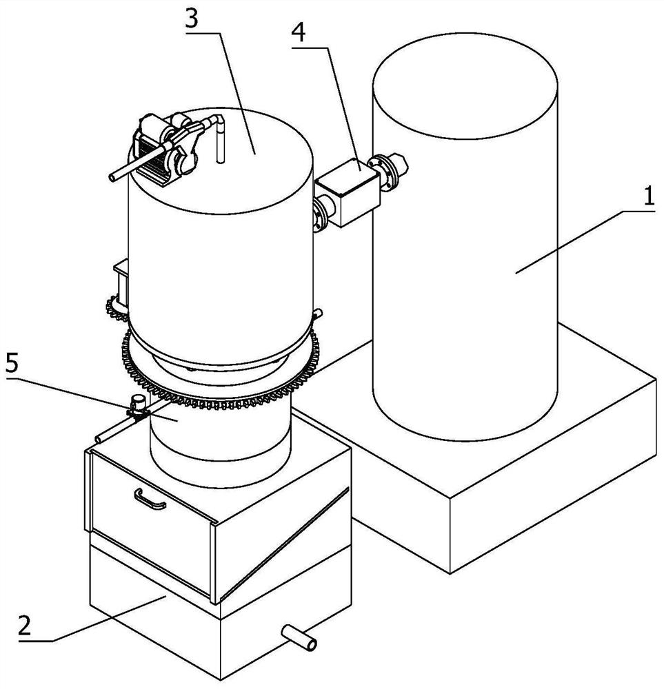 Energy-saving and environment-friendly desulfurization boiler