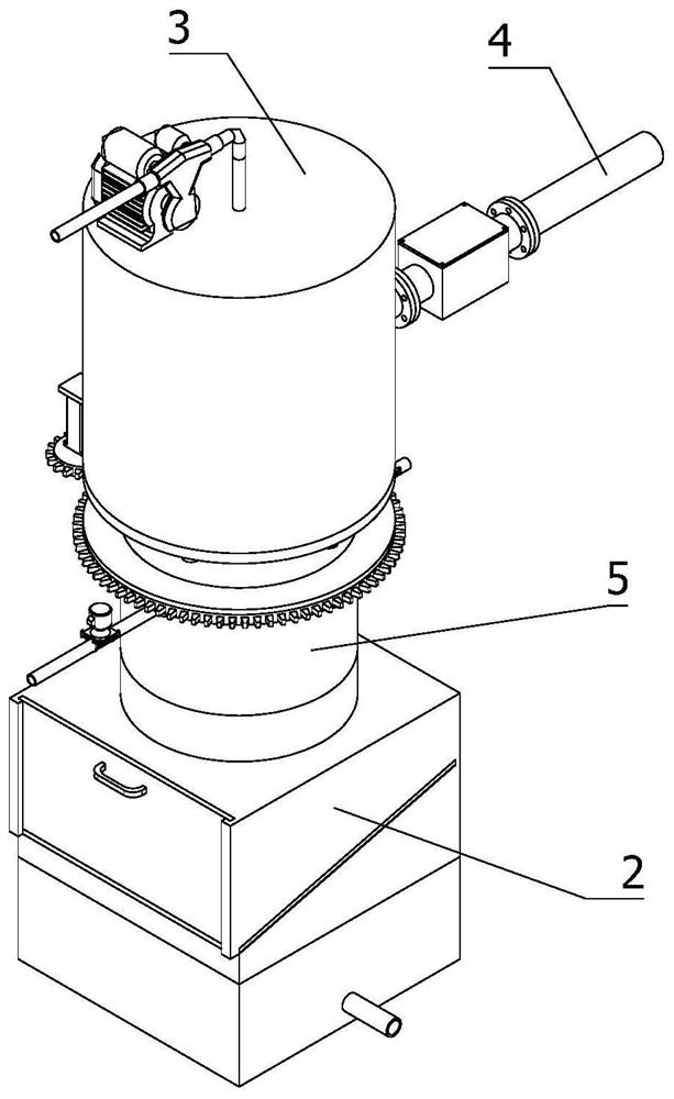 Energy-saving and environment-friendly desulfurization boiler