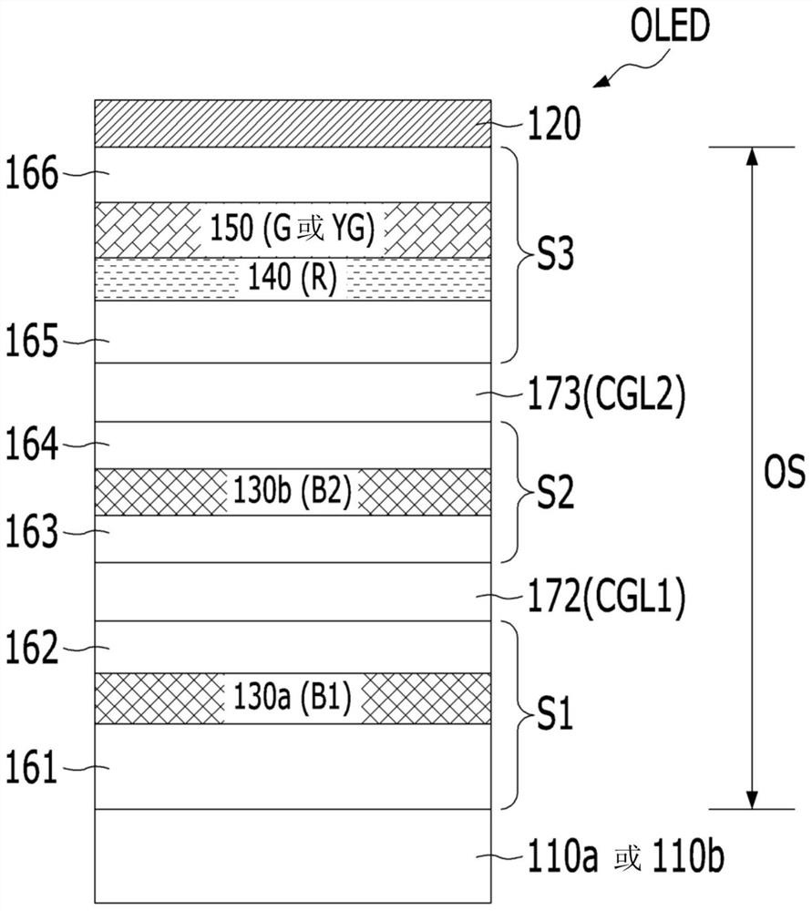 Display device including white organic light-emitting device