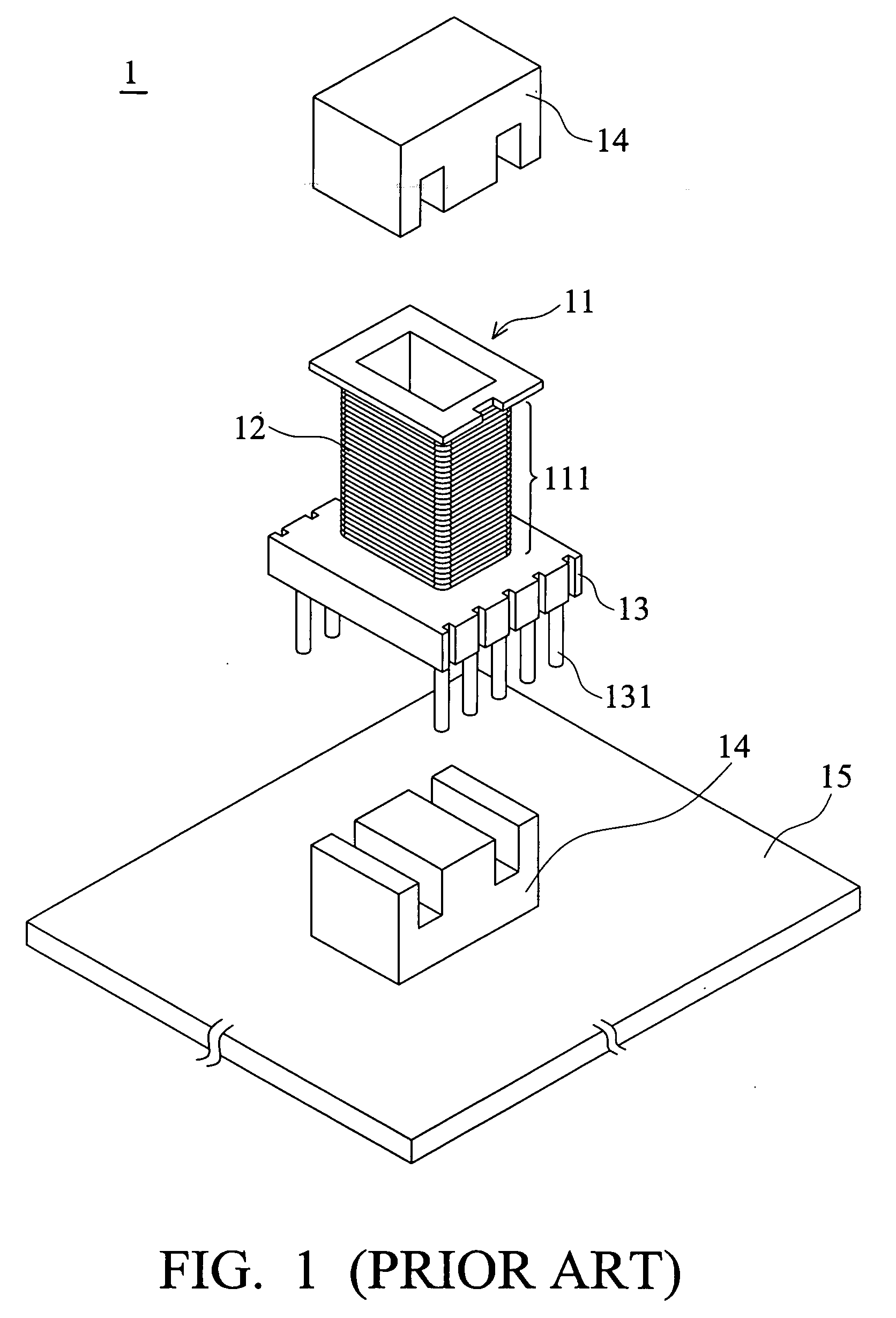 Combined transformer