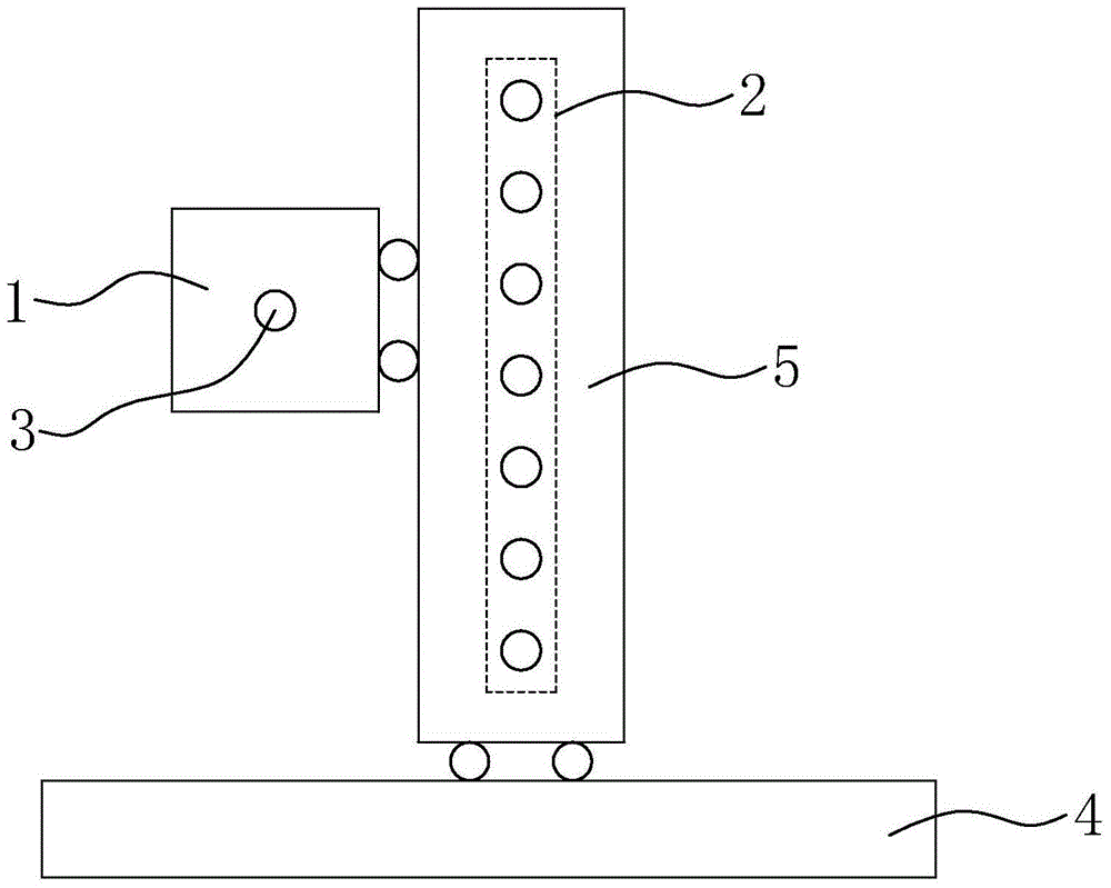 Vehicle head light tester and quick positioning method capable of automatically identifying route