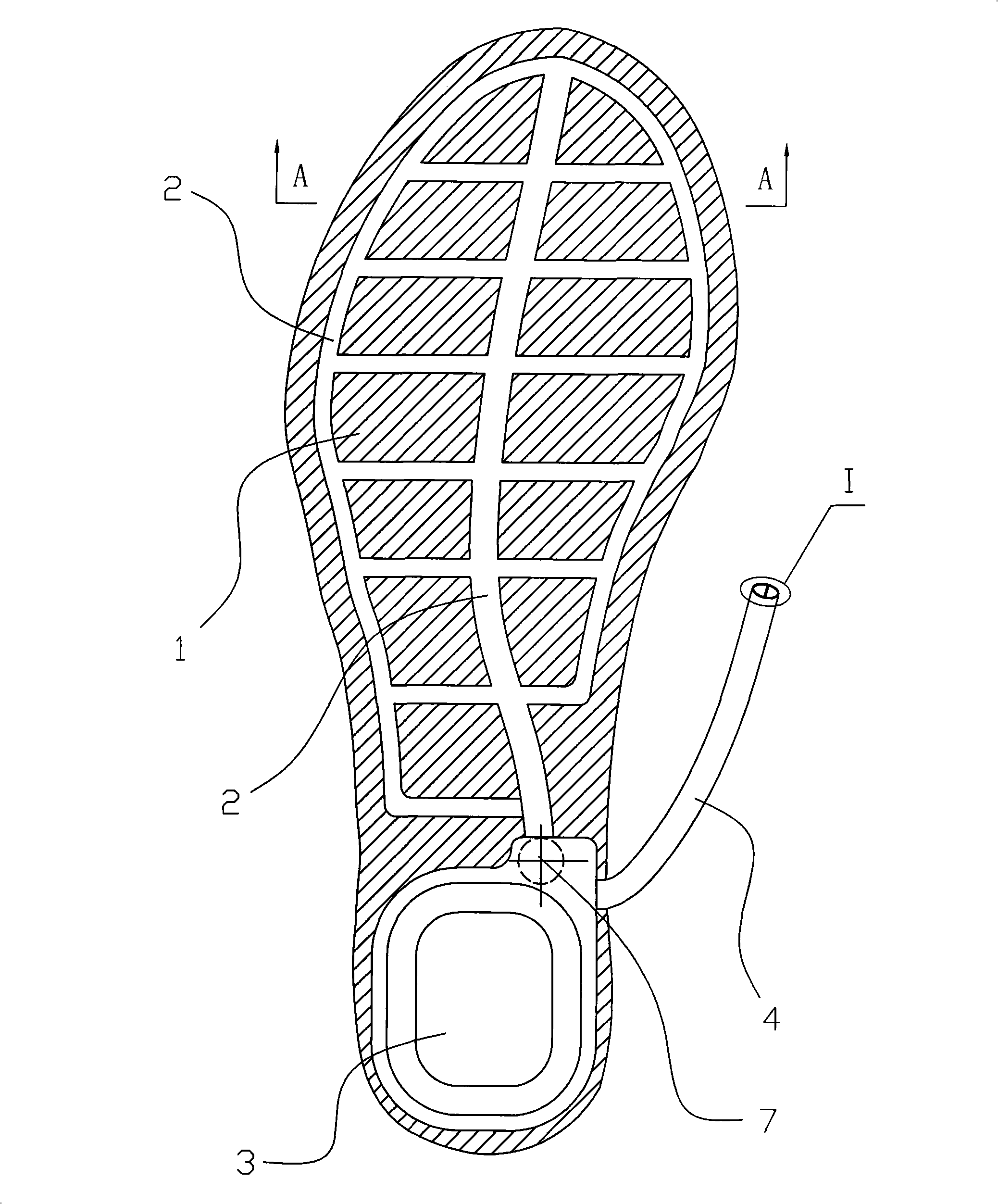 Respiratory insoles capable of changing air