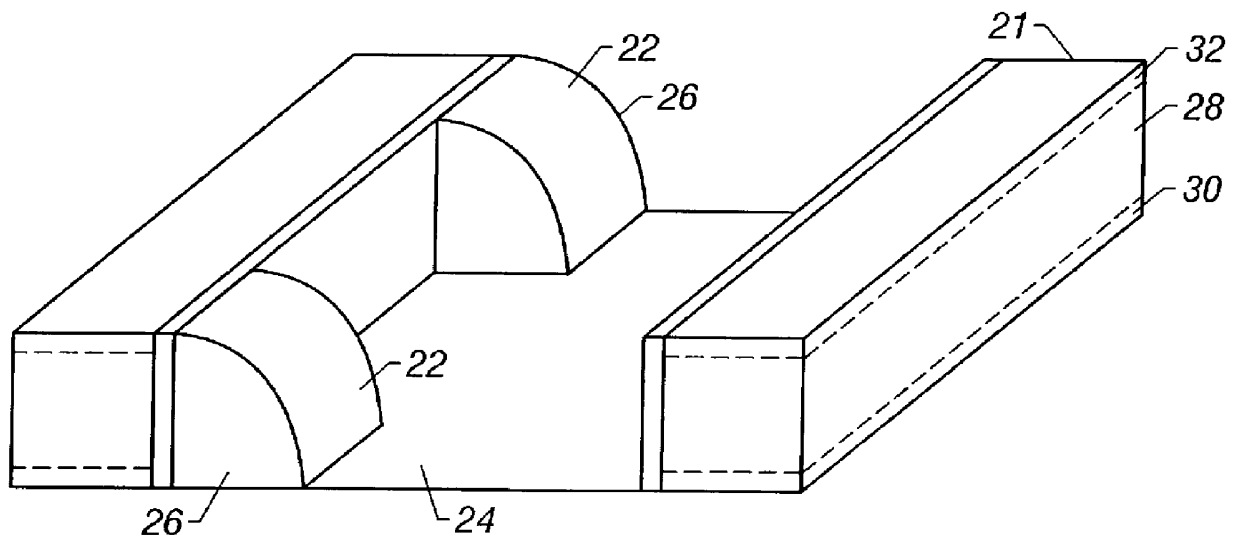 Integrated circuit including vertical transistors with spacer gates having selected gate widths